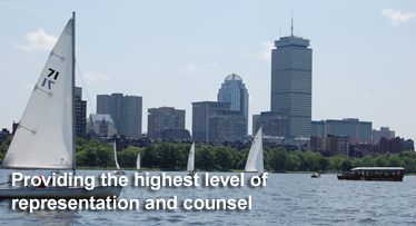 Boston, Massachusetts Law Firm, Providing an unparalleled level of representation and counsel
